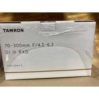 タムロン(TAMRON)の70-300mm F/4.5-6.3 Di III RXD Model A047(レンズ(ズーム))