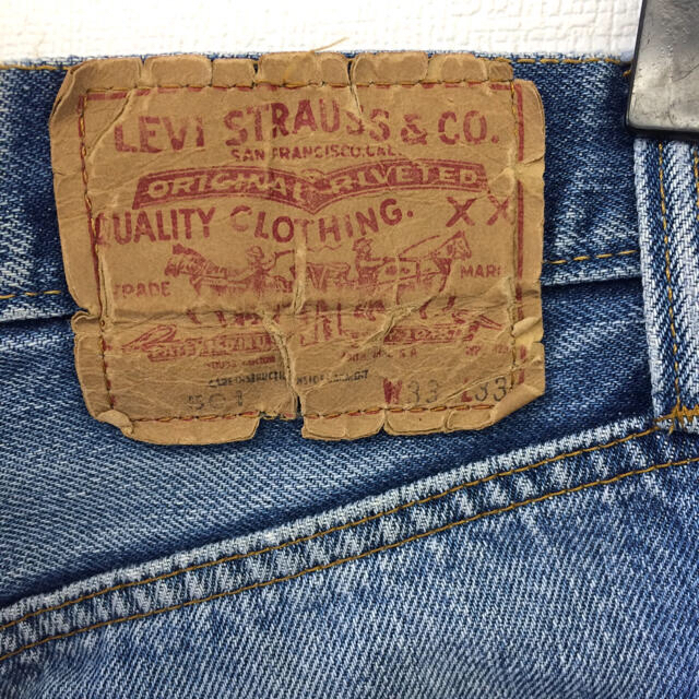 501(ゴーマルイチ)のLevi''s リーバイス 501 66後期 78年5月 6工場 W33L33 メンズのパンツ(デニム/ジーンズ)の商品写真