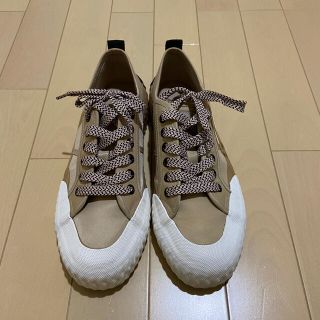 ザラ(ZARA)のZARAコントラストスニーカー　サイズ38(スニーカー)