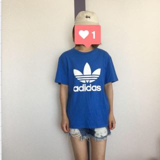 アディダス(adidas)のadidas ロゴTEE(Tシャツ/カットソー(半袖/袖なし))