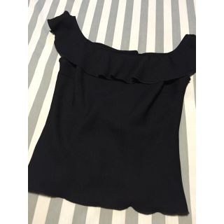 ザラ(ZARA)のZARA 色っぽいオフショルダー(カットソー(半袖/袖なし))