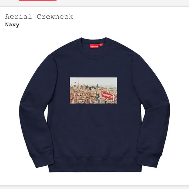 Supreme Aerial Crewneck Lsize