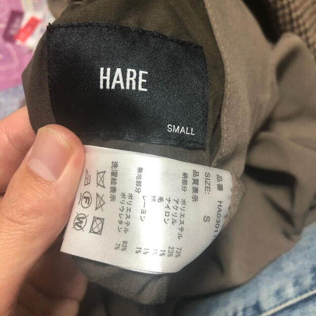 HARE(ハレ)のHARE 2019AW リバーシブルステンカラーコート メンズのジャケット/アウター(ステンカラーコート)の商品写真