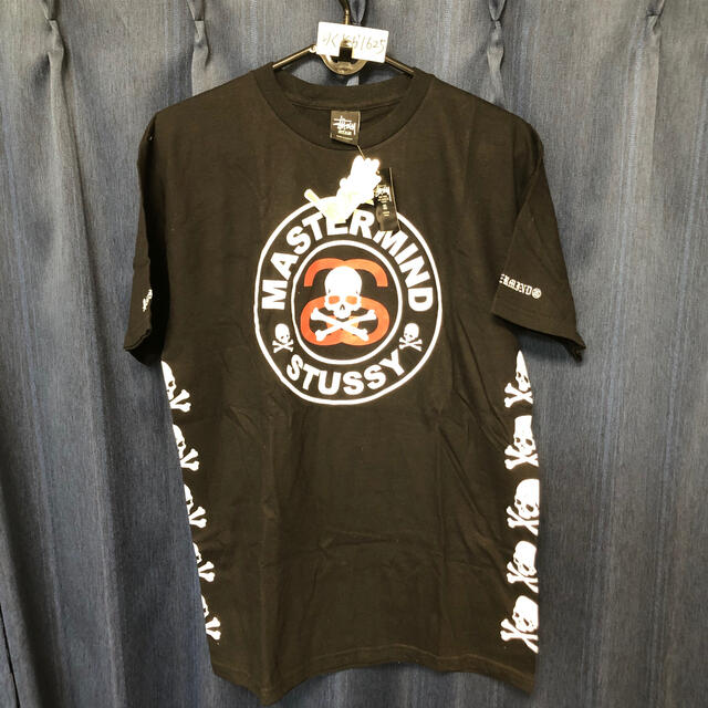 STUSSY X mastermind JAPAN Ｔシャツ 黒 Ｍサイズのサムネイル