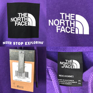 THE NORTH FACE - パープル ♪ 3XL相当 新品 ノースフェイス BOX