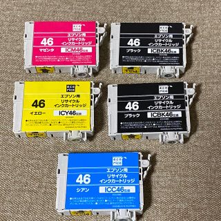 エプソン(EPSON)の【未使用】エプソン用 リサイクルインク 46(PC周辺機器)