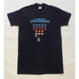 タイトー(TAITO)のスペースインベーダー　アタリ ATARI　Tシャツ　タイトー TAITO  古着(Tシャツ/カットソー(半袖/袖なし))