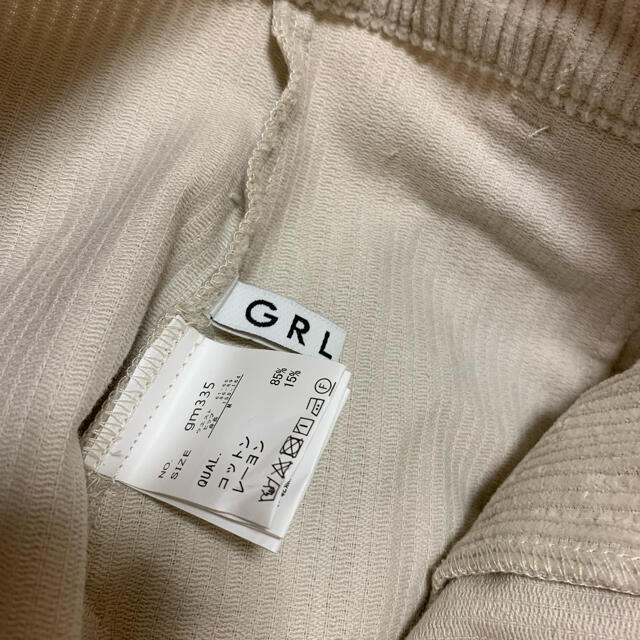 GRL(グレイル)のGRLグレイル ／ コーデュロイタイトベイカースカート レディースのスカート(ロングスカート)の商品写真