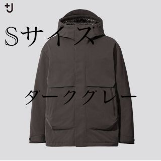 ユニクロ(UNIQLO)のユニクロ　ジルサンダー　ハイブリッドダウンパーカー　S +J(ダウンジャケット)