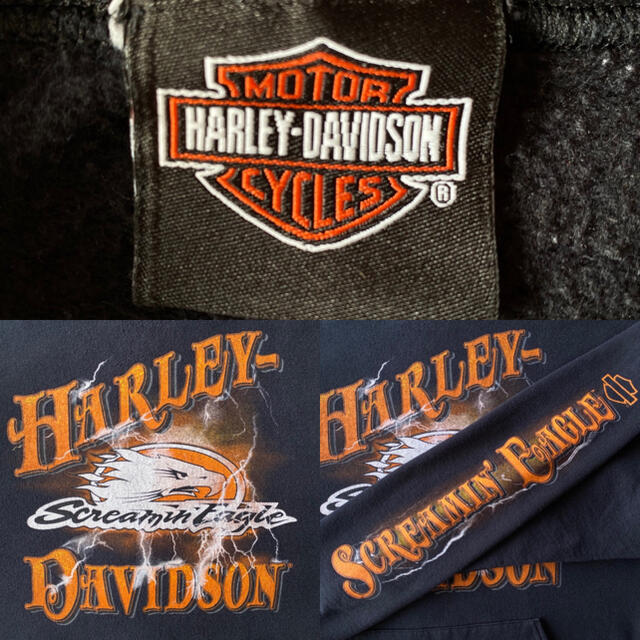 ハーレーダビッドソン　スウェット　パーカー　Harley Davidson 3