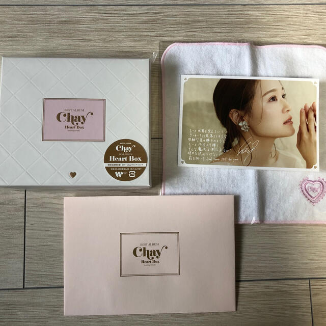 Chay BEST ALBUM「Heart Box」楽天ブックス限定先着特典 エンタメ/ホビーのタレントグッズ(ミュージシャン)の商品写真