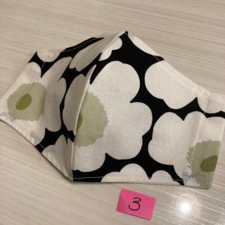 マリメッコ(marimekko)のKN様専用☆3点　立体　インナーマスク　白3(その他)