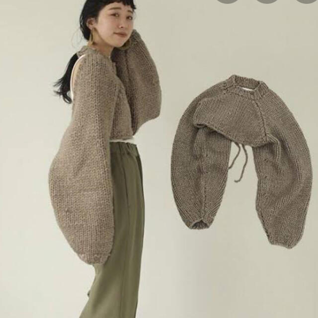 TODAYFUL - Lowgauge Sleeve knit