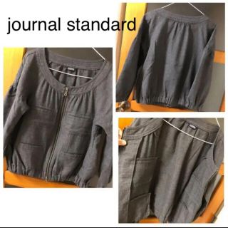 ジャーナルスタンダード(JOURNAL STANDARD)のジャーナルスタンダード✨ノーカラージャケット　羽織り　上着　ウール(その他)