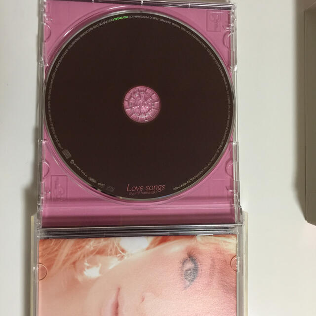 Love songs CD+DVD エンタメ/ホビーのCD(ポップス/ロック(邦楽))の商品写真