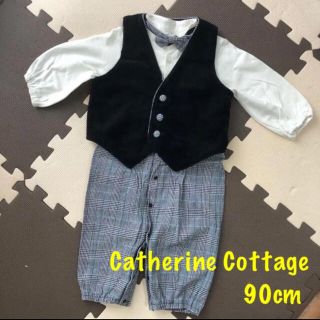 キャサリンコテージ(Catherine Cottage)の美品 キャサリンコテージ フォーマル ロンパース セット カバーオール(ドレス/フォーマル)