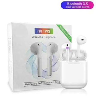 i18 Bluetooth  ワイヤレスイヤホン i18-TWS イヤフォン(ヘッドフォン/イヤフォン)