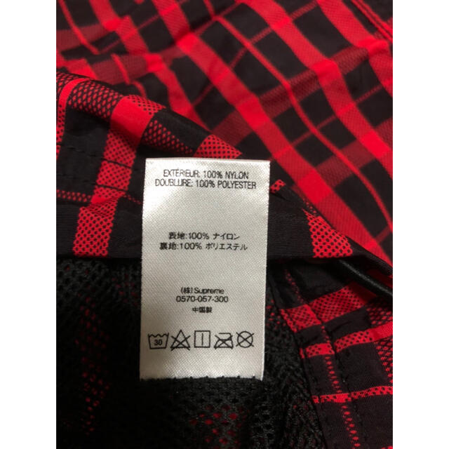 Supreme Nylon Plaid Pullover