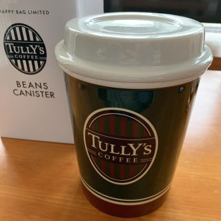 タリーズコーヒー(TULLY'S COFFEE)の【新品】TULLY'S BEANS CANISTER タリーズ 陶器製豆入れ(容器)