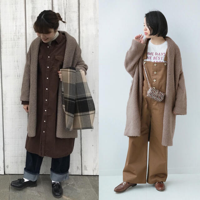 JOURNAL STANDARD(ジャーナルスタンダード)のjournalstandardrelumeボアパイルカーディガン19A/W レディースのジャケット/アウター(ガウンコート)の商品写真