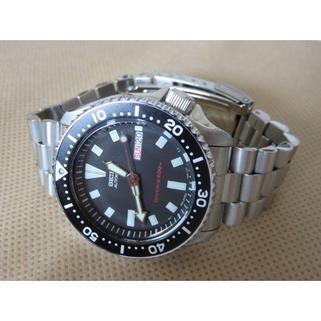 美品】セイコーダイバーズ ブラックボーイ SKX173 北米向け 