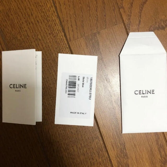 celine(セリーヌ)のセリーヌ マイクロラゲージ 　slate blue ブルー レディースのバッグ(ハンドバッグ)の商品写真