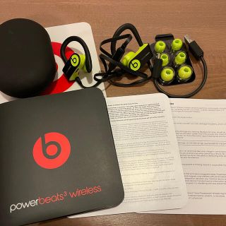 アップル(Apple)のPowerbeats3 中古(ヘッドフォン/イヤフォン)