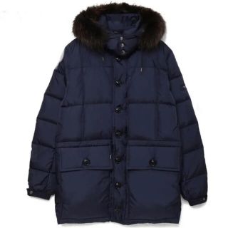 タトラス(TATRAS)のタトラス メンズ ダウンコート ハリケーン Navy-03(ダウンジャケット)