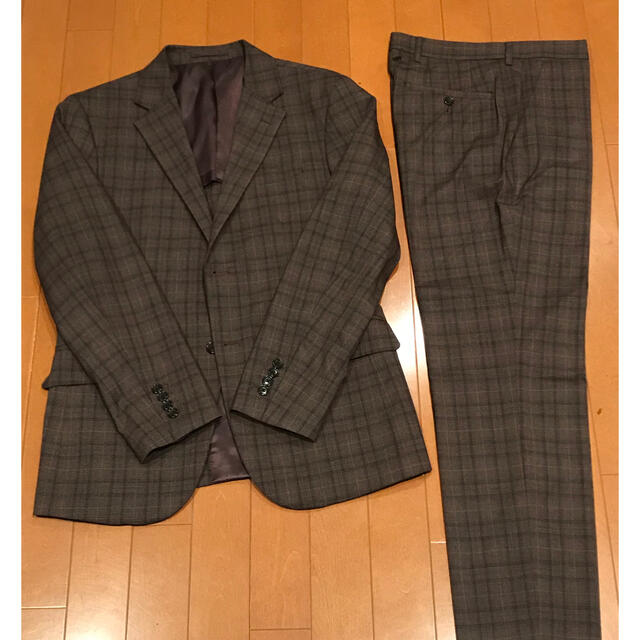 GU ジーユー セットアップ 千鳥格子 ダブルスーツ Lサイズ | jarwan.com