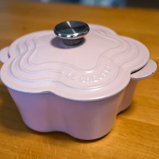 ルクルーゼ(LE CREUSET)の【chita様専用】ルクルーゼ Le creusetココット・フルール(鍋/フライパン)