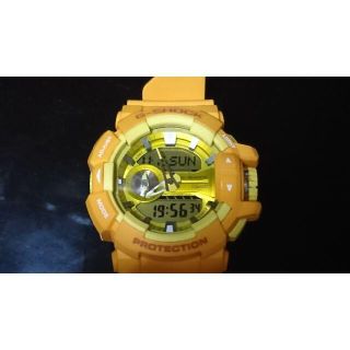 ジーショック(G-SHOCK)のジーショック GA-400A-9AJF イエロー(腕時計(デジタル))