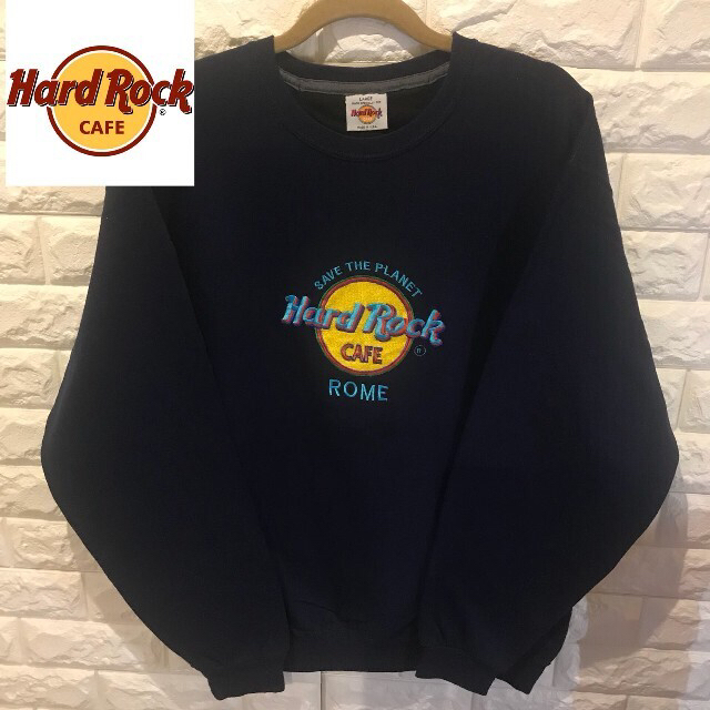 刺繍ロゴ　ハードロックカフェ ROME Hard Rock CAFE