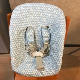 ストッケ(Stokke)のストッケ　ニューボーンセット用カバー　ハートブルー(その他)