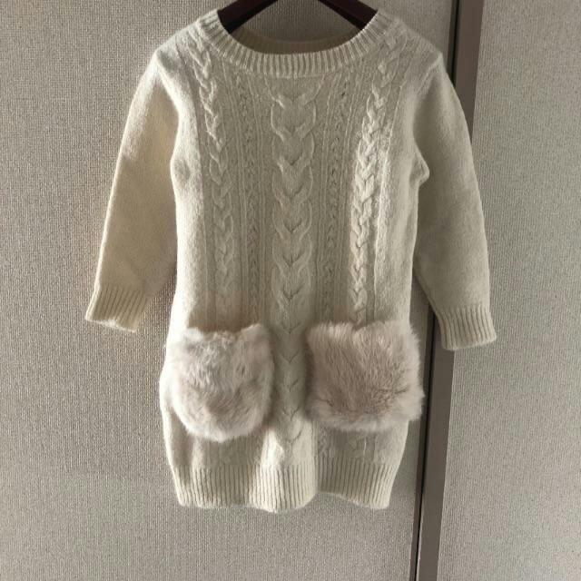 JILL by JILLSTUART - JILL by JILLSTUART ファーポケットニット