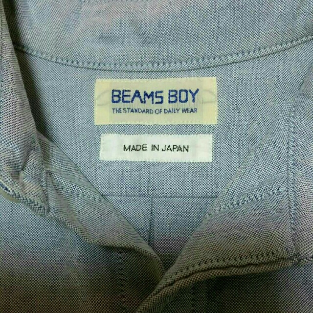 BEAMS BOY(ビームスボーイ)のビームスボーイ　シャツワンピース レディースのトップス(シャツ/ブラウス(長袖/七分))の商品写真