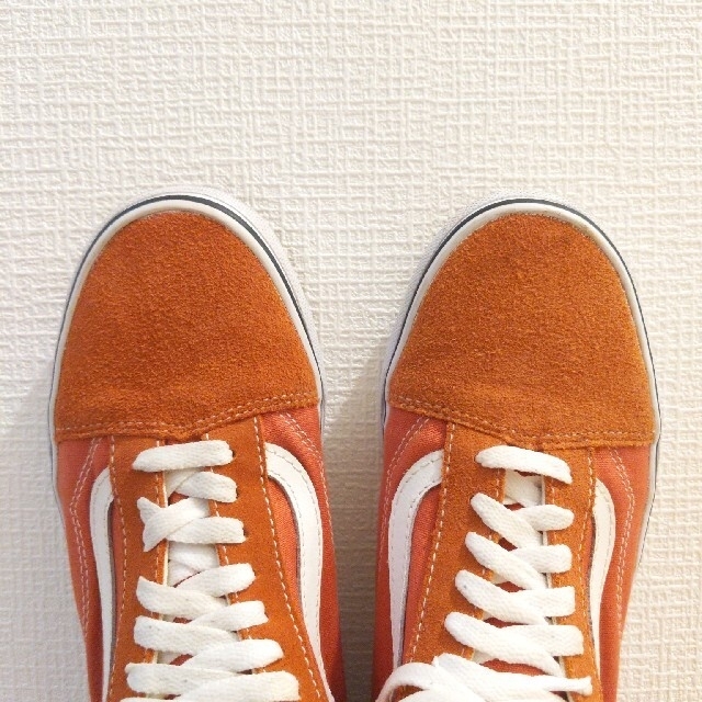 VANS(ヴァンズ)のVANS OLD SCHOOL オレンジ メンズの靴/シューズ(スニーカー)の商品写真