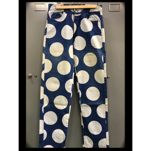 Vivienne Westwood(ヴィヴィアンウエストウッド)のVivienne Westwood Polka-dots Denim Pant メンズのパンツ(デニム/ジーンズ)の商品写真