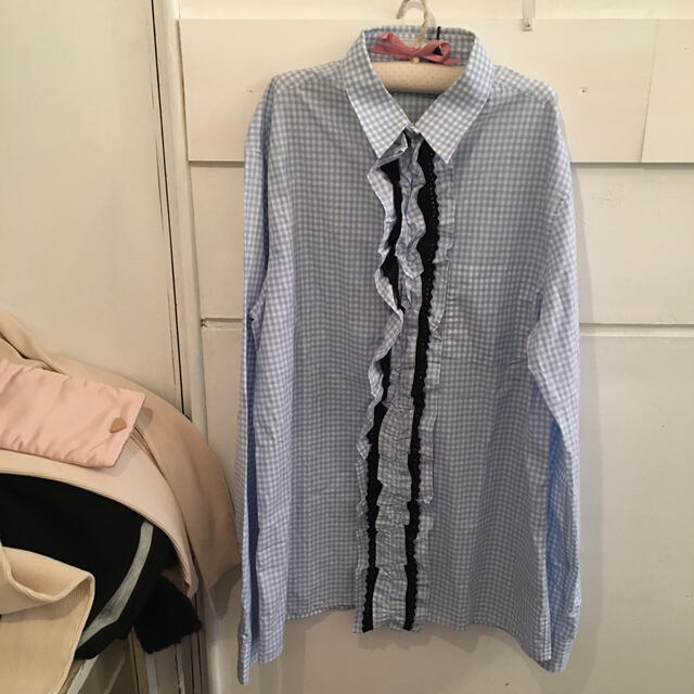 prada check shirt.