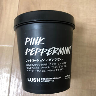 ラッシュ(LUSH)のLUSH フットローション／ピンクミント(ボディローション/ミルク)
