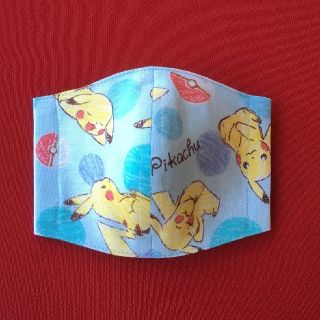 ポケモン(ポケモン)のポケモン　ハンドメイド　子供用大きめ　インナーマスク(その他)