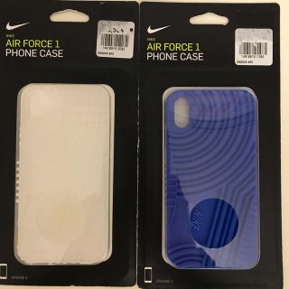 ナイキ(NIKE)のツカサ様専用iPhoneⅩ ケース青(iPhoneケース)