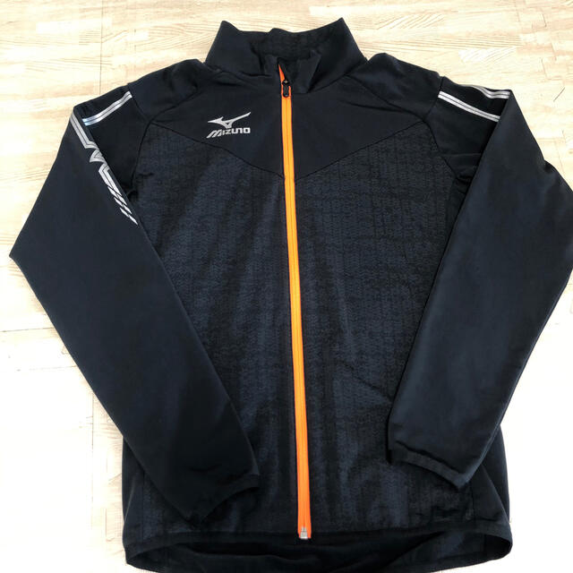 MIZUNO(ミズノ)のミズノ　ジャージ　上　メンズ　M ブラック　黒　秋冬 メンズのジャケット/アウター(その他)の商品写真