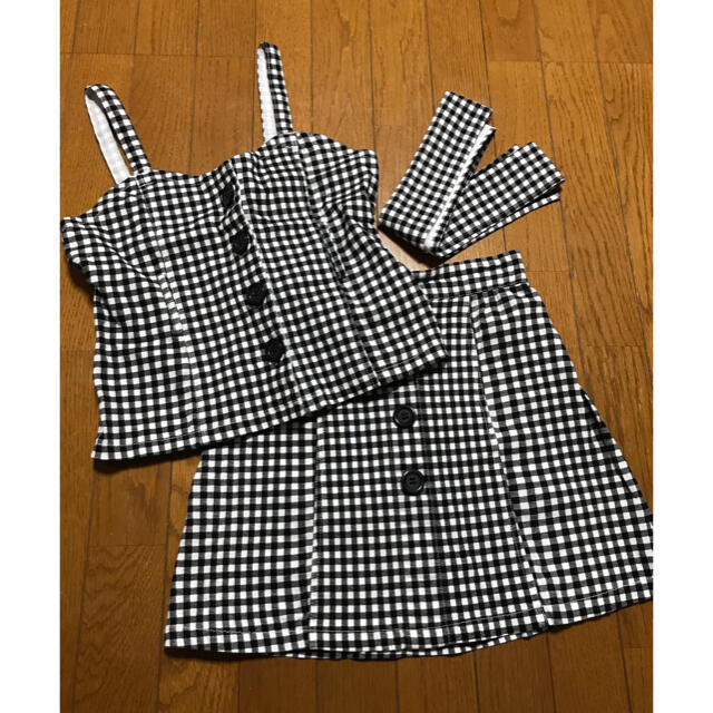 lovetoxic(ラブトキシック)のLovetoxic セットアップ キッズ/ベビー/マタニティのキッズ服女の子用(90cm~)(スカート)の商品写真