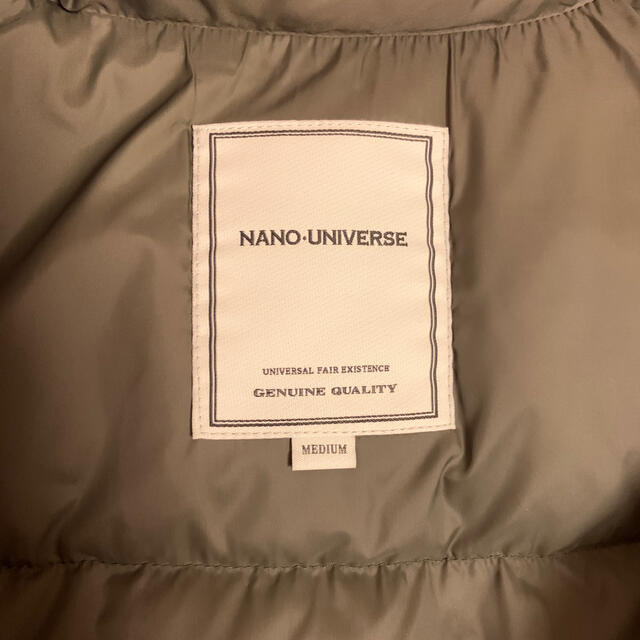 【美品！】nano universe/ダウンベスト