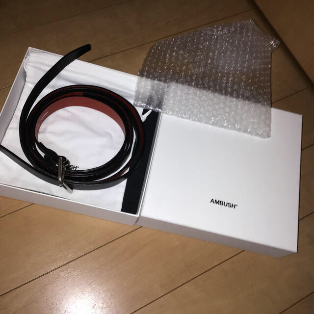 AMBUSH - アンブッシュ anbush ダブルベルトの通販 by j's shop AMBUSH - アンブッシュ anbush ダブルベルトの通販 by j's shop