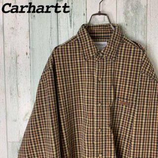 カーハート(carhartt)の【グッドカラー⭐︎】 カーハート ワンポイント 革タグ ゆるダボ シャツ(シャツ)