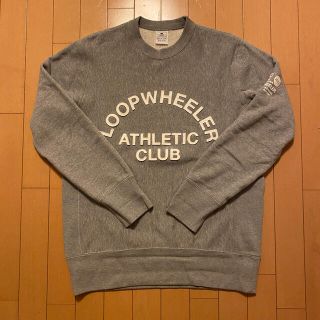 LOOPWHEELER ATHLETIC CLUB スウェット グレー L