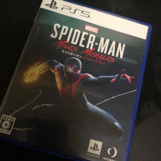 プレイステーション(PlayStation)のPS5 スパイダーマン マイルズ・モラレス 通常盤　即発送(家庭用ゲームソフト)