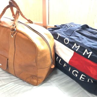 トミーヒルフィガー(TOMMY HILFIGER)の【ゆき様専用】 トミーヒルフィガー　総革バッグ　お得セット(ボストンバッグ)