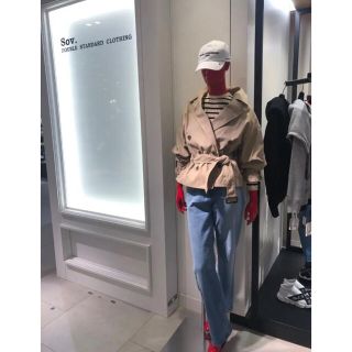 ダブルスタンダードクロージング(DOUBLE STANDARD CLOTHING)のダブスタ⭐︎ショートトレンチ(トレンチコート)